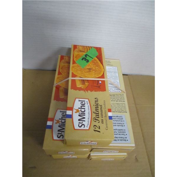 FREIGHT DAMAGE (AS IS);  7 PACKS ST. MICHAEL CARAMEL COOKIES