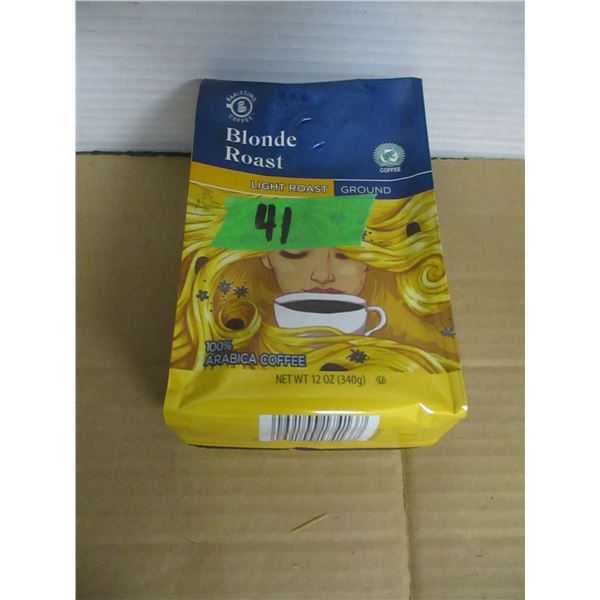 FREIGHT DAMAGE (AS IS):  BLONDE ROAST COFFEE (12 OZ)