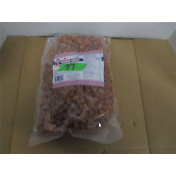 SHELF PULLS (AS IS):  HONEY ROASTED PEANUTS (1 KG) - BAG