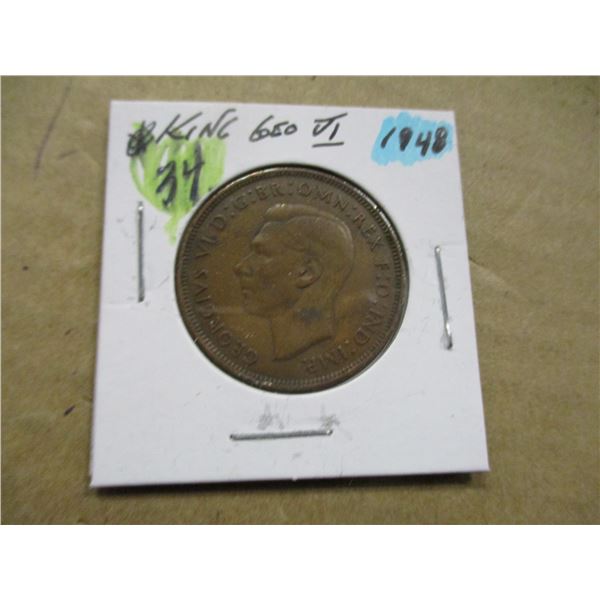 1948 KING GEORGE VI LARGE PENNY