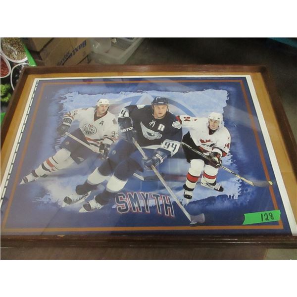 FRAMED PICTURE "RYAN SMYTH" (APPROX. 33" X 22")