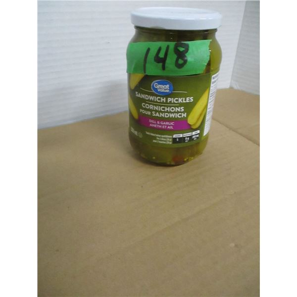 GARLIC DILL SANDWICH PICKLES