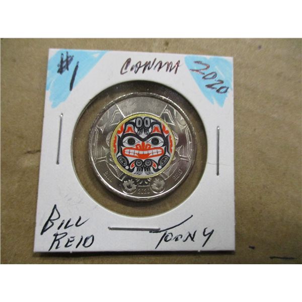 2020 SCARCE CANADA BILL REID BU TOONIE