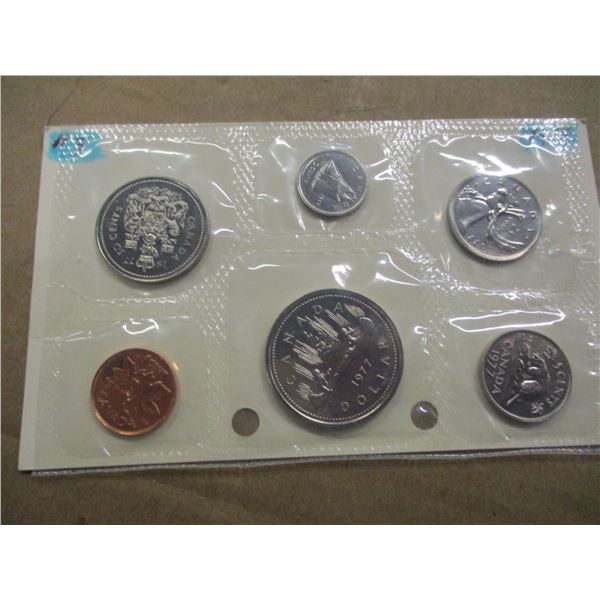 1977 PROOF CANADA MINT SEALED COIN SET
