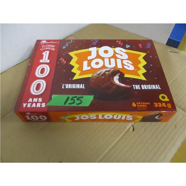 SHELF PULLS (AS IS):  JOE LOUIS CAKES - BOX