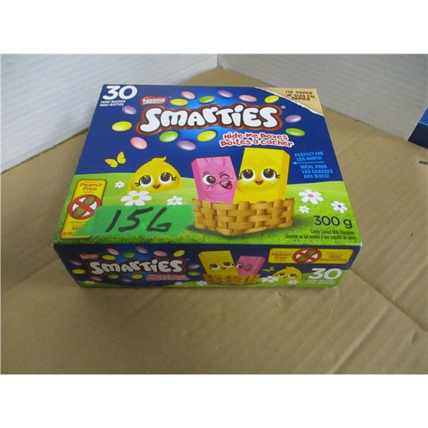 SHELF PULLS (AS IS):  SMARTIES - BOX