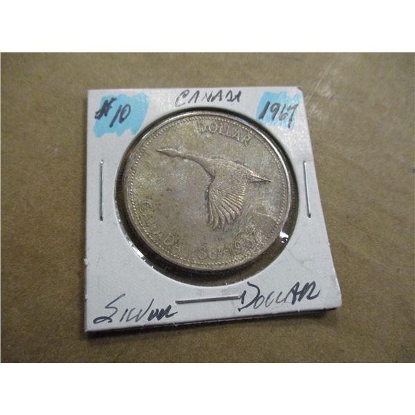1967 CANADA SILVER DOLLAR