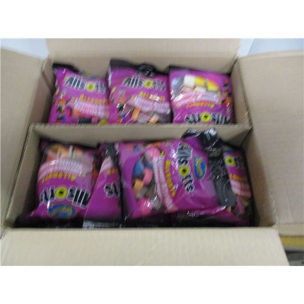 SHELF PULLS (AS IS):  LICORICE ALL SORTS (12 X 200G) - BOX