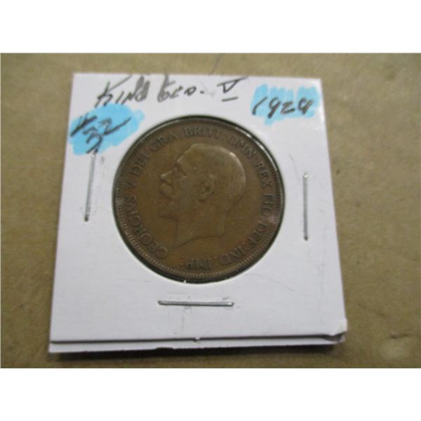 1929 KING GEORGE V LARGE PENNY