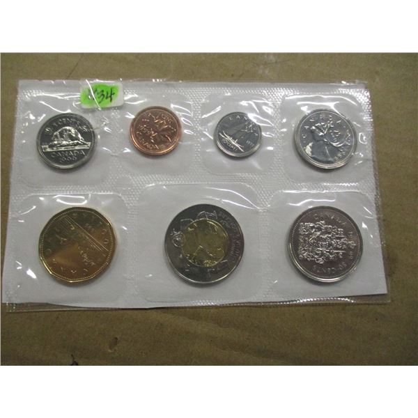 1989 PROOF CANADA MINT SEALED COIN SET