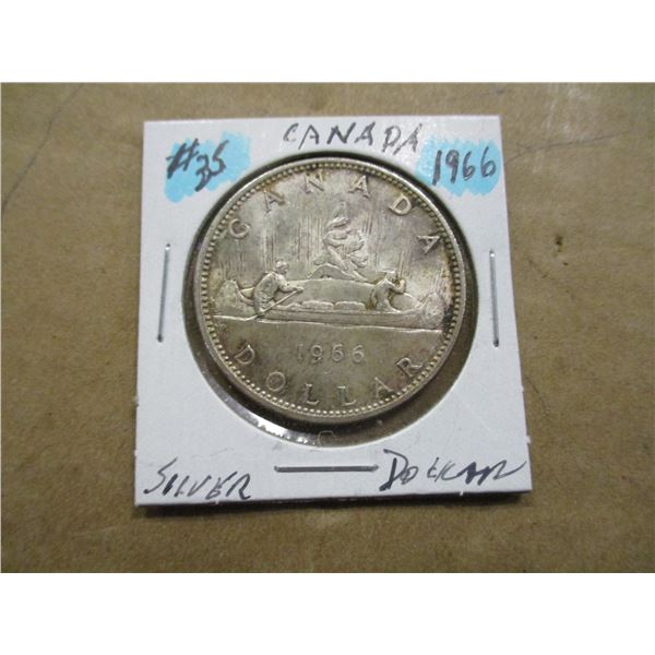 1966 CANADA SILVER DOLLAR