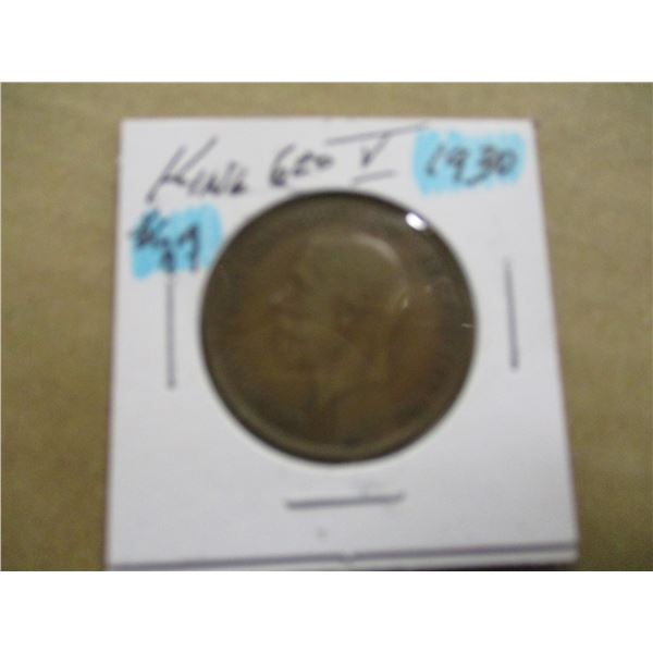 1930 KING GEORGE V LARGE PENNY