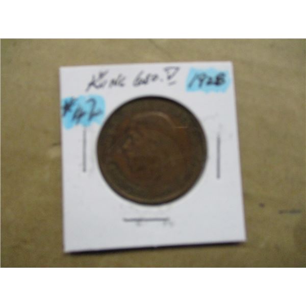 1928 KING GEORGE V LARGE PENNY