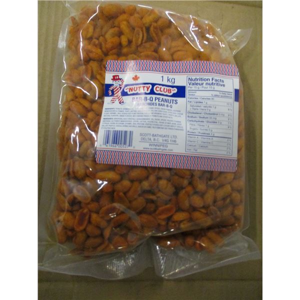 SHELF PULLS (AS IS):  BBQ PEANUTS (1 KG)