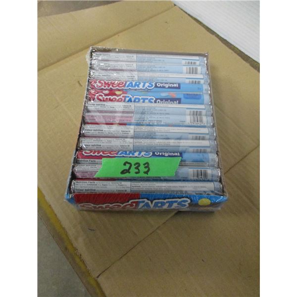SHELF PULLS (AS IS):  SWEET TART ORIGINAL CANDY (36 ROLLS)