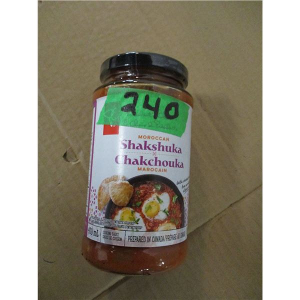 SHELF PULLS (AS IS):  SHAKSHUKA COOKING SAUCE (400 ML)