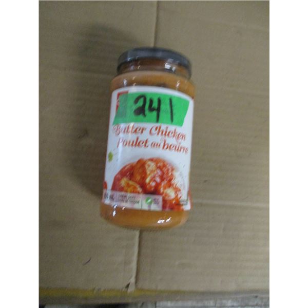 SHELF PULLS (AS IS):  BUTTER CHICKEN COOKING SAUCE (400ML)
