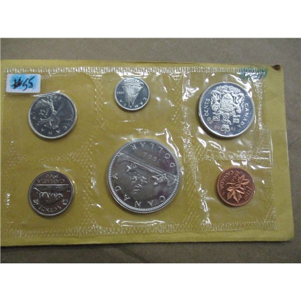 1966 PROOF CANADA MINT SEALED SILVER COIN SET