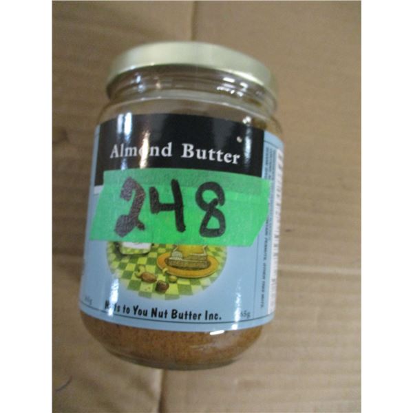 SHELF PULLS (AS IS):  ALMOND BUTTER (365G)