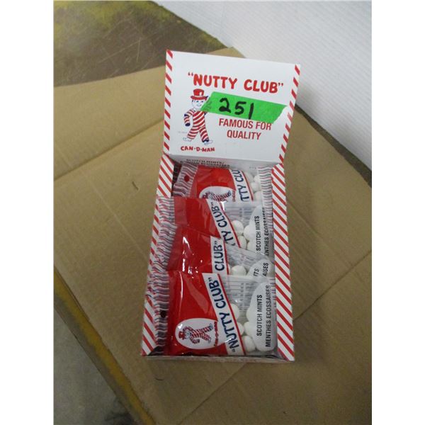 SHELF PULLS (AS IS):  SCOTCH MINTS (12 X 50G)