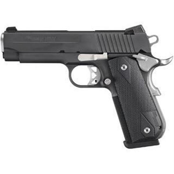 SIG 1911 45ACP NIGHTMARE BLK NITRON FASTBACK SS
