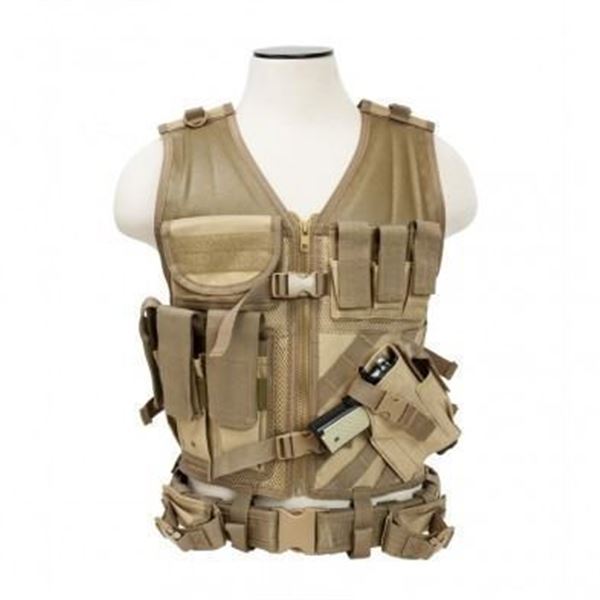 VISM Tactical Vest [MED-2XL] - Tan