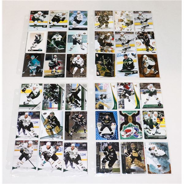 BUNDLE OF HOCKEY CARDS IN PROTECTIVE SLEEVES