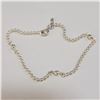 Image 1 : SILVER BRACELET (~LENGTH 7INCHES) (~WEIGHT 3.09G)