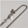 Image 2 : SILVER BRACELET (LENGTH 8.5INCHES) (WEIGHT 9.52G)