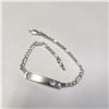 Image 2 : SILVER 4.11G 7" BRACELET