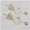 Image 2 : SILVER EARRINGS (~WEIGHT 3.64G)