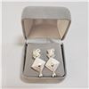 Image 3 : SILVER EARRINGS (~WEIGHT 3.64G)