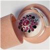 Image 3 : SILVER RUBY AND SAPPHIRE RING (~SIZE 7.75)