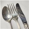 Image 3 : SILVER CUTLERY FORK SPOON AND KNIFE SET