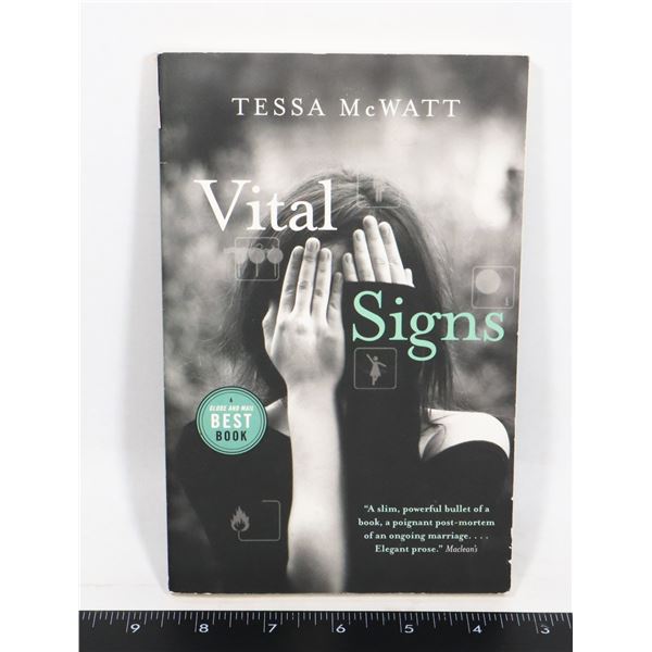 VITAL SIGNS BY TESSA MCWATT BOOK