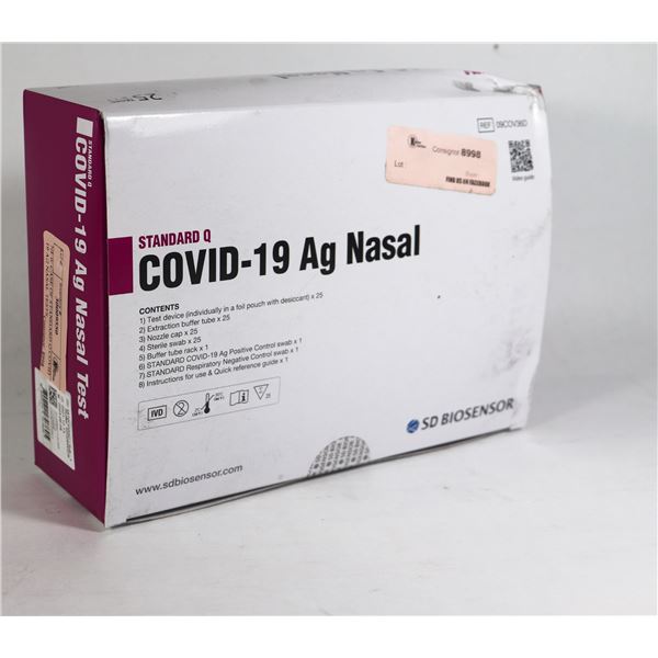 NEW CASE OF STANDARD Q COVID 19 AG NASAL TESTS