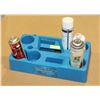 Image 1 : BLUE CHEMICAL HOLDING TRAY WITH SOME