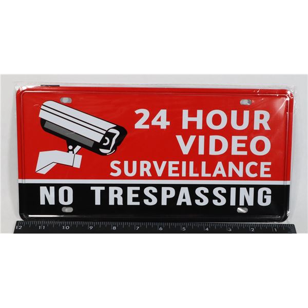 NEW METAL 24 HOUR VIDEO SURVEILLANCE NO