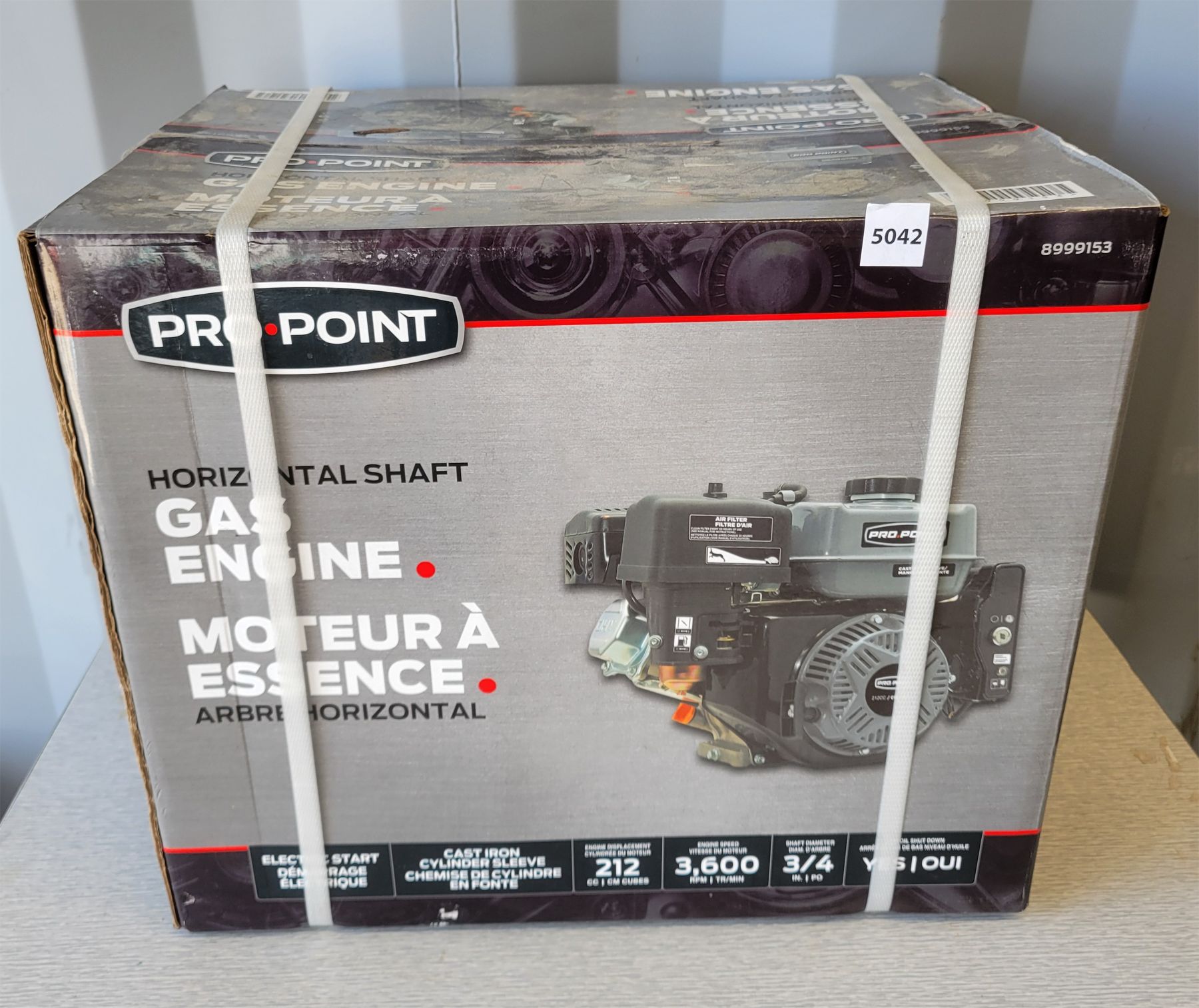 PRO-POINT HORIZONTAL SHAFT GAS ENGINE - NIB
