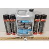 Image 2 : LOT OF 5 - ZEREX 50/50 ANTIFREEZE & BLACK FLEX SEAL