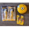 Image 1 : LOT OF 5 - DEWALT RIGHT ANGLE ATTACHMENTS & WIRE BRUSH - TITAN LOCKING SOCKET ADAPTERS 