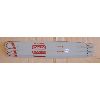 Image 1 : LOT OF 3 - OREGON 72 CHAIN SAW BARS 