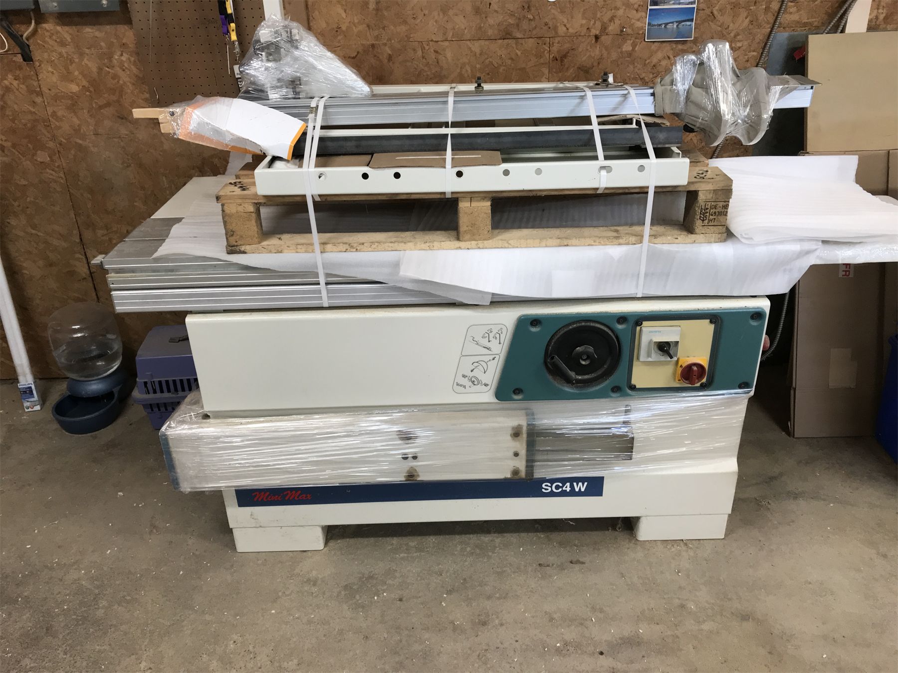 MINIMAX SC4W SLIDING INDUSTRIAL TABLE SAW - 600V