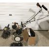 Image 1 : STIHL MM 55 TILLER W/ NEW ATTACHMENTS - UNTESTED