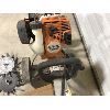 Image 2 : STIHL MM 55 TILLER W/ NEW ATTACHMENTS - UNTESTED