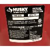 Image 2 : HUSKY 26 GAL AIR COMPRESSOR W/ HOSE - WORKING