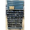 Image 1 : 3 PIECE HARDWARE ORGANIZER W/ CONTENTS - ON HD ROLLING CART