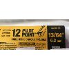 Image 2 : LOT OF 3 - DEWALT 13/64IN PILOT POINT DRILL BITS - 12 PKG 