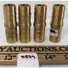 Image 1 : LOT OF 4 - BRASS FITTINGS 