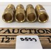 Image 2 : LOT OF 4 - BRASS FITTINGS 